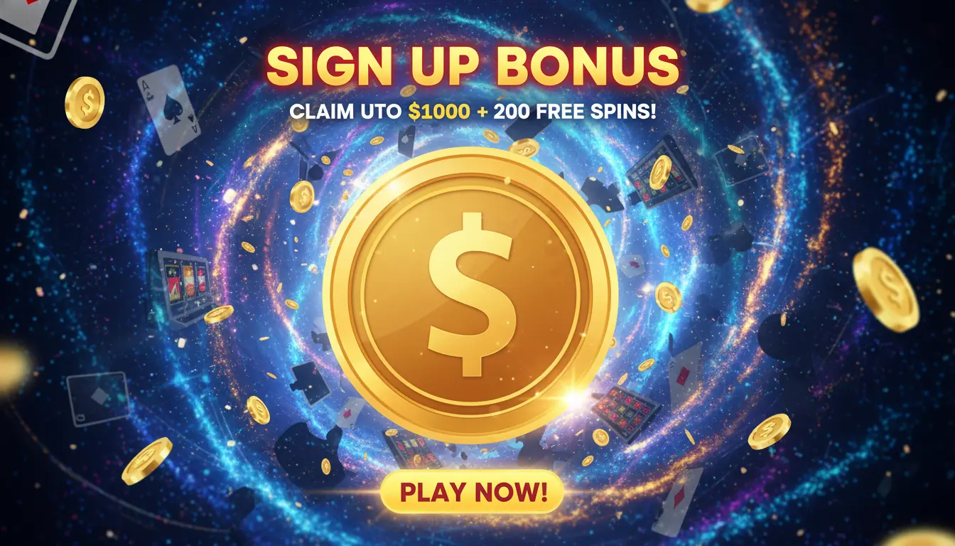 Pinup sign up bonus